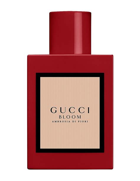 gucci bloom red bottle.